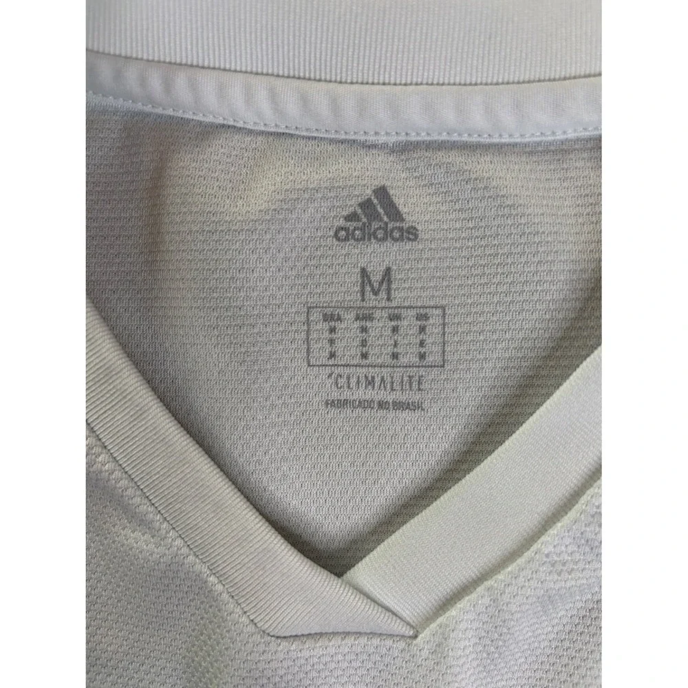 adidas Soccer Jersey São Paulo FC 2019-20 Home Dani Alves #10 Mens M White